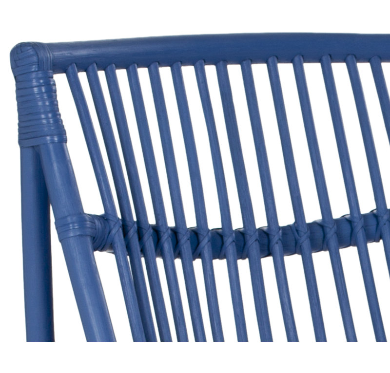 Howard Beach Upholstered Side Chair, Blue
