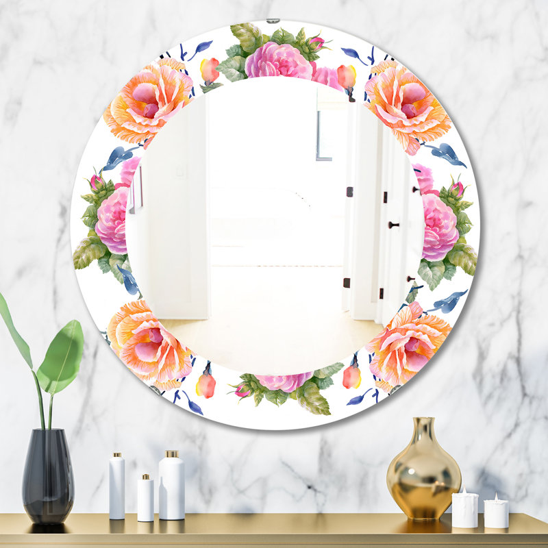 Miroir mural Blossom 34, H 31,5 po x l po