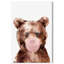 « brown bear bubblegum », impression encadrée-716083466-719182268