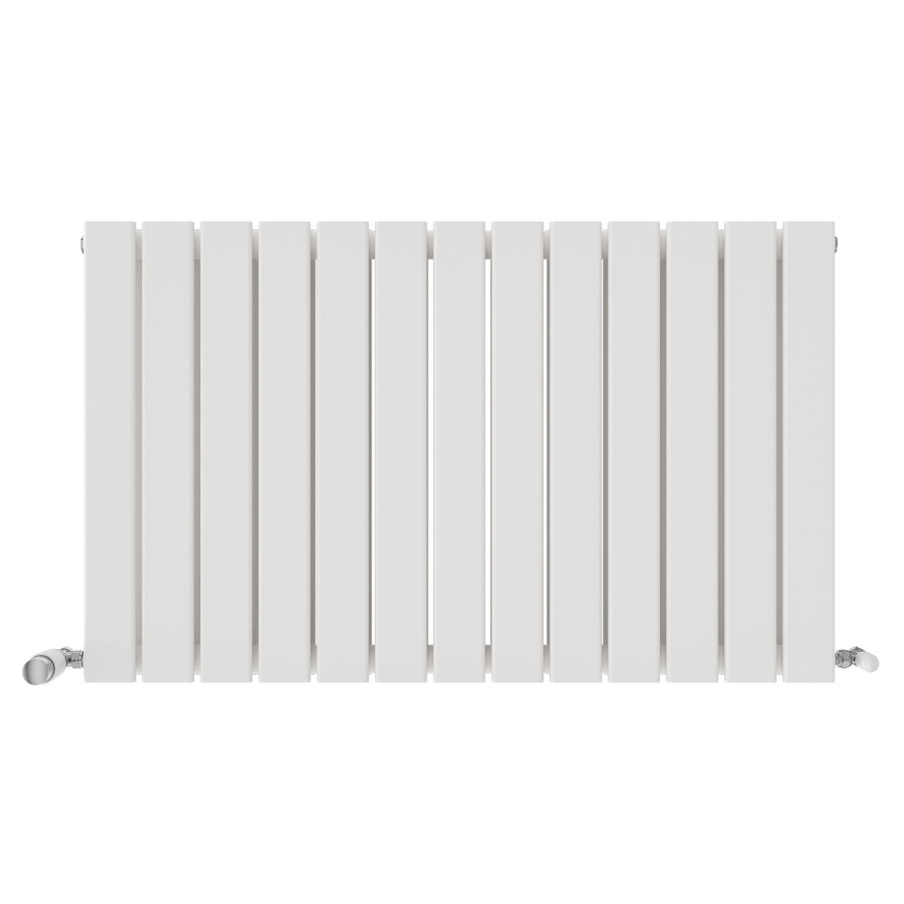 iBathUK Belgravia Horizontal Double Slim Flat Panel Radiator (KDW229)