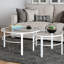 Ensemble de 2 tables basses gigognes à 4 pieds Gaia-515192936