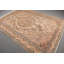 Tapis turc rétro de style kaiseri rétro de style Anatolien beige idéal pour les salons spacieux