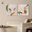 «Blush Boho», reproduction d'art sur toile, art abstrait pastel-115942062-115942065