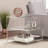 Knox Glam Mirrored Accent Table - Chrome