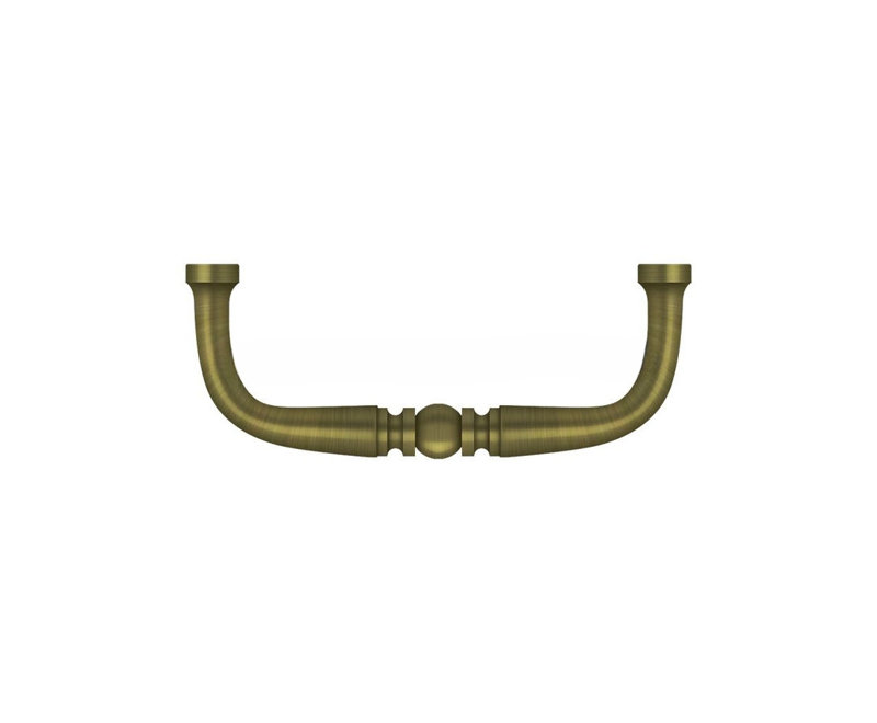 Arch Pull, Antique Brass