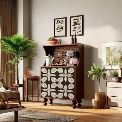 Modern large capacity creative accent cabinet