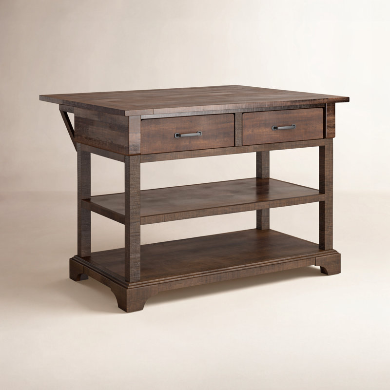 Solid Wood Kitchen Island
