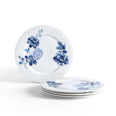 Ensemble de 4 assiettes en pierre Stone Lain Fiore