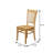 Oak Dining Chairs Set Of 4, Wooden Seats, Traditional Style, Solid Wood Construction, Durable, Residential Use, Lightweight, Elegant Design