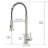 AWZTOO Pull Out and Pull Down Kitchen Faucet-93705908