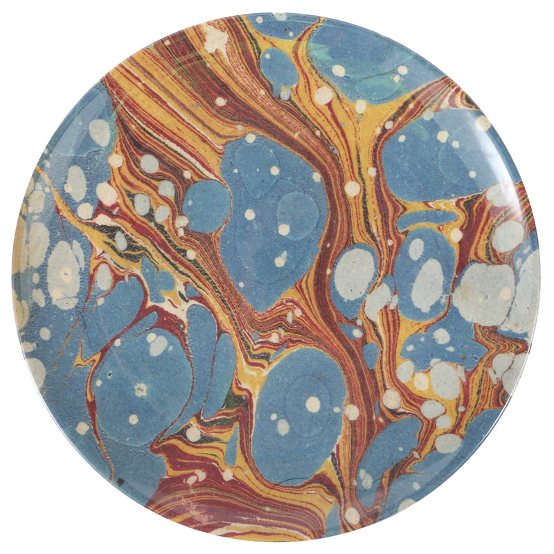 Dray 4 Piece 9" Melamine Dessert Plate Set