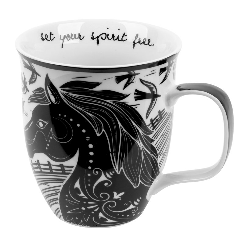 Tasse cheval bohémien