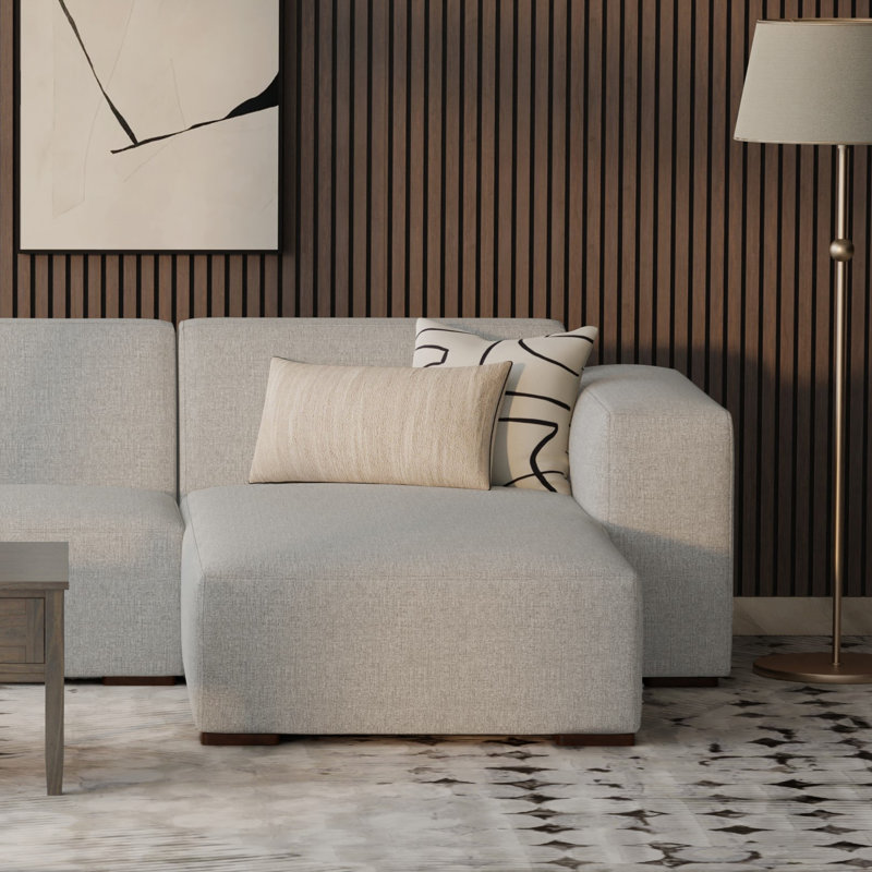 Rex Upholstered Right Arm Chaise