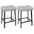 24 Inches Modern Double Needle Barstools With Metal Base-1129559211