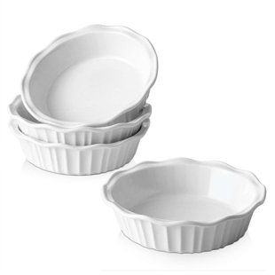 Ensemble de plats de cuisson ronds en céramique 4 pièces Lifver (Ensemble de 4)