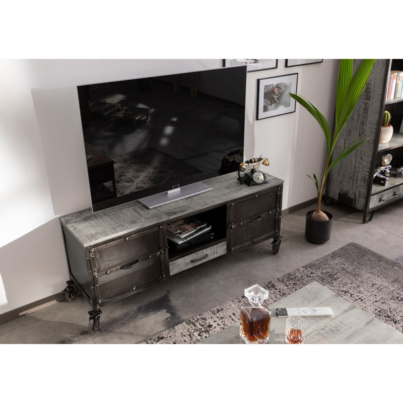 Heavy Unfinished TV Stand for TVs up to 65