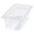 Carlisle Food Service Products Rectangle Plastic Food Storage Container-13930733-13930735