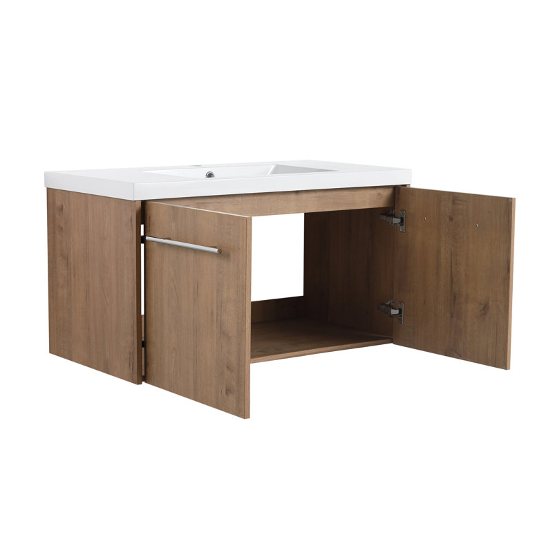 Bathroom Cabinet With Sink, 35"
