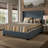 Vita Upholstered Pleated Wingback Bed-102488632-50351871