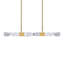 Luminaire suspendu linéaire de luxe à 3 lumières DEL 3CCT 4 po x 3 po à 3 lumières DEL 3CCT-96149955-96149954