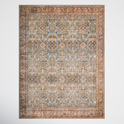Pratt Ocean Rust Oriental Rug