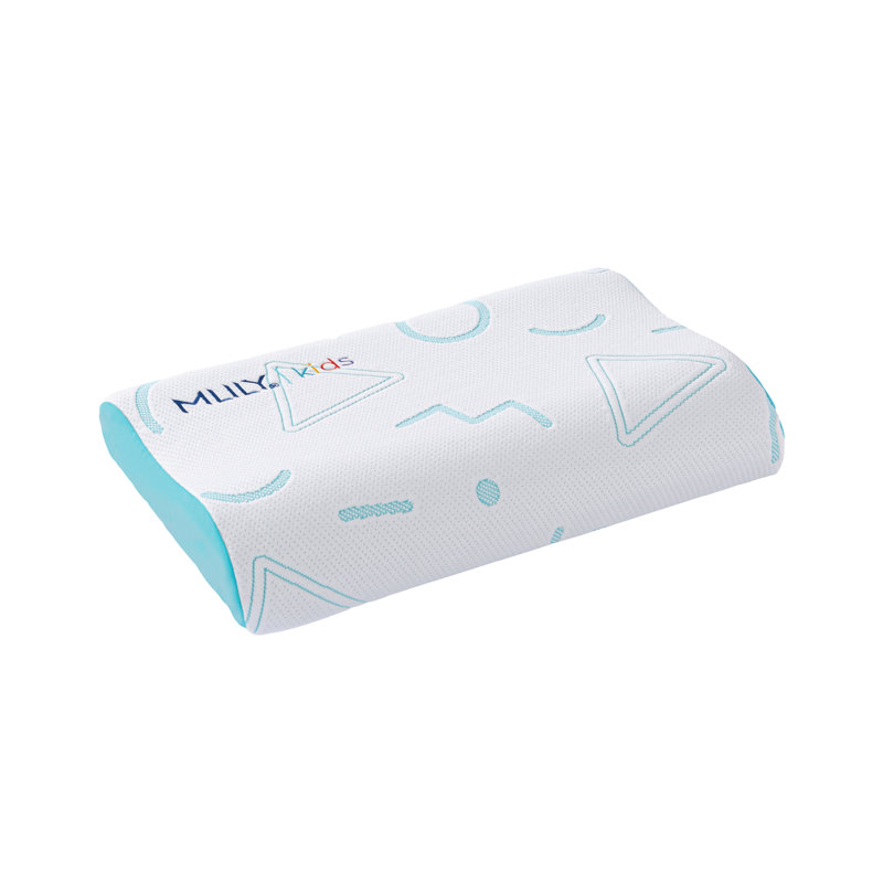 Oreiller réglable en mousse viscoélastique pour enfants, Blue