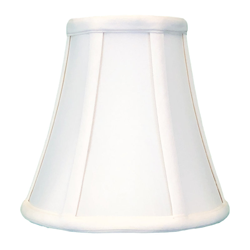 Royal Designs, Inc. BSO-704RC-7WH, abat-jour basique avec pince ronde, 3,75 x 7 x 6,75, blanc, H 6,75 po x l 7 po x P 7 po