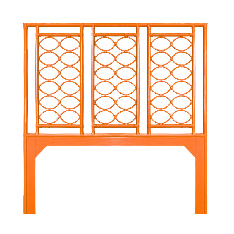 Tête de lit à structure ouverte Infinity, Grand, Orange citron