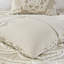 Housse de couette taupe très grand / très grand. 100% coton pour un sommeil tranquille. Médaillon. 2 taies décoratives assorties. . Ensemble de literie 3 pièces sans effort - taupe. Confort et style. Le design ajoute une touche chic décontractée.-121235497-121235499