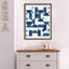 Bauhaus Inspired Geometric 1 N Blue And Teal by The Creative Bunch Studio-184243423-184243418