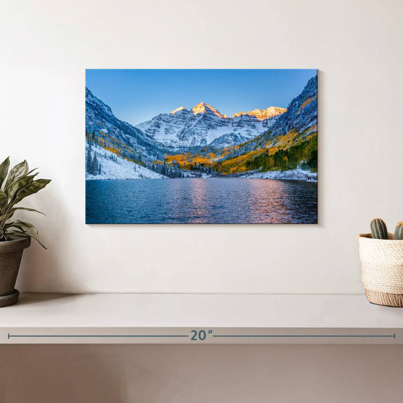 Alvord Maroon Bells Sunrise, 8" H x 12" W