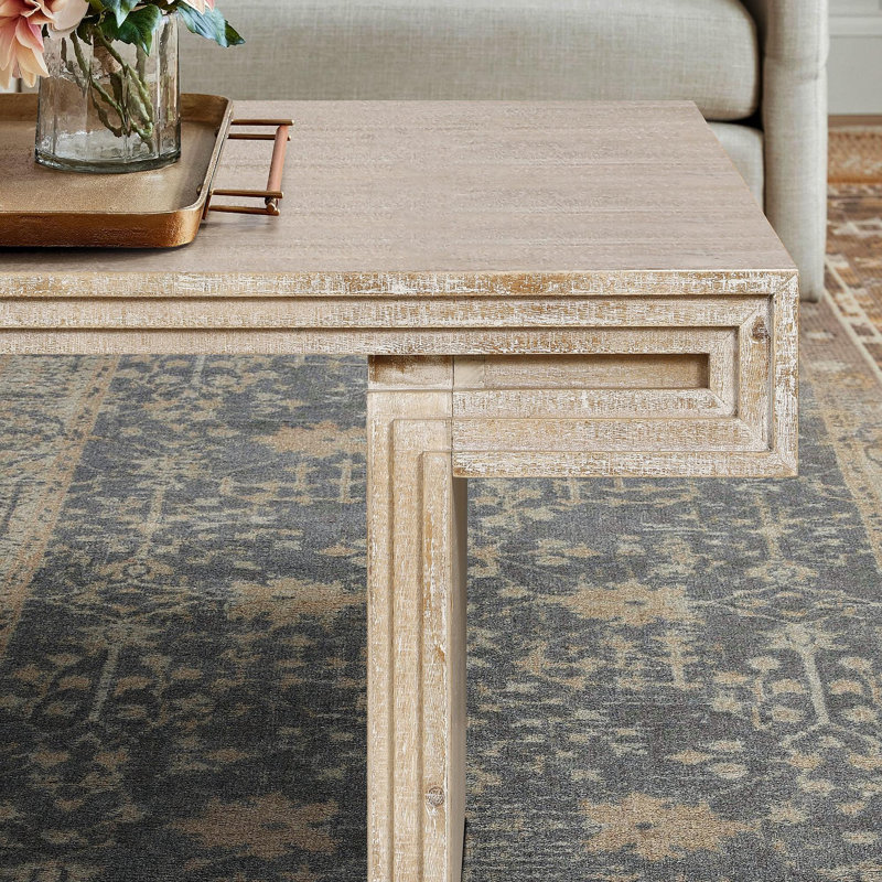Table basse American Vintage, Naturel antique