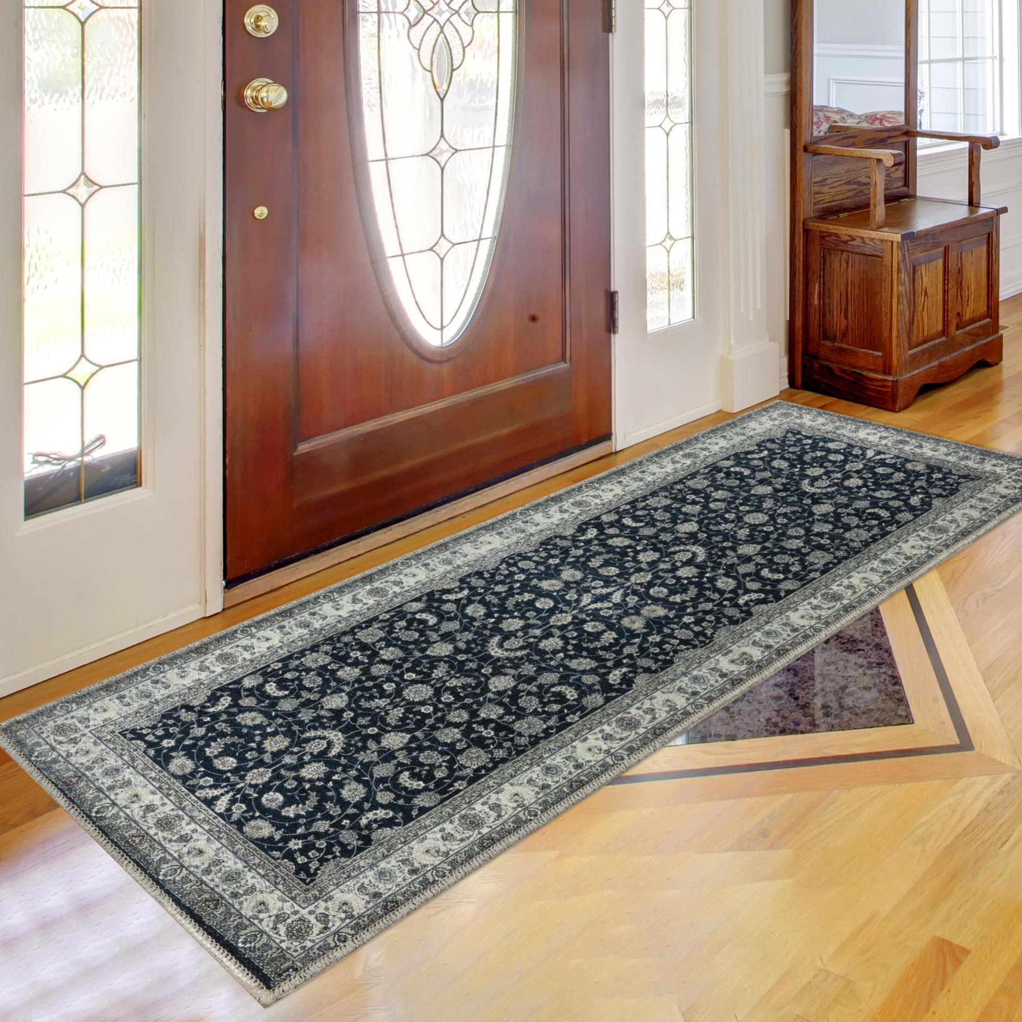 Area Rug for Living Room, 2'x 3' Feet Machine Washable Rug, Rugs for Living  Room Bedroom Traditional Woven Rug Carpet Stain Resistant Dining Home