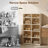 All-in-One Folding Storage Cabinet, 5 Tier 424QT Plastic Organizer Bins with Magnetic Doors and Wheels-129874802
