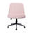 Jettine Adjustable Swiveling Floor Game Chair in Pink