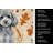 Toy Silver Poodle Heirloom Fall Kitchen Towel-1218231633