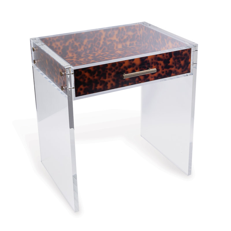 Milan End Table with Storage