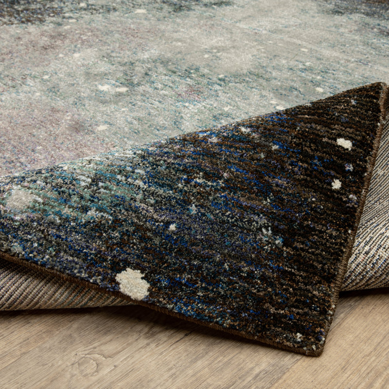 Ronny Abstract Indoor Rug, Rectangle 7'10" x 10'10"