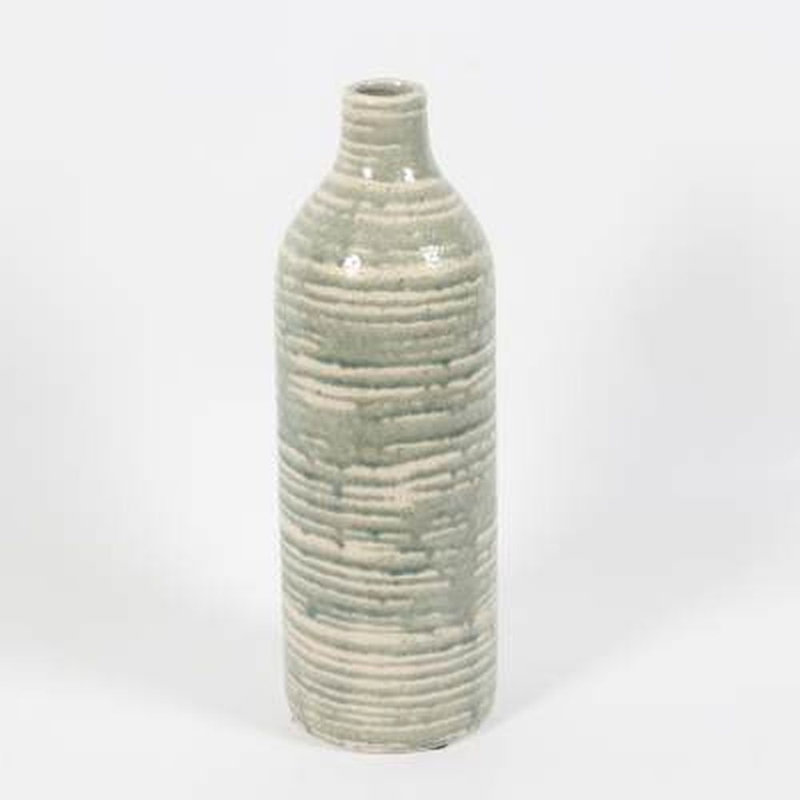 Vase de table en céramique 10,04 po white Delrick