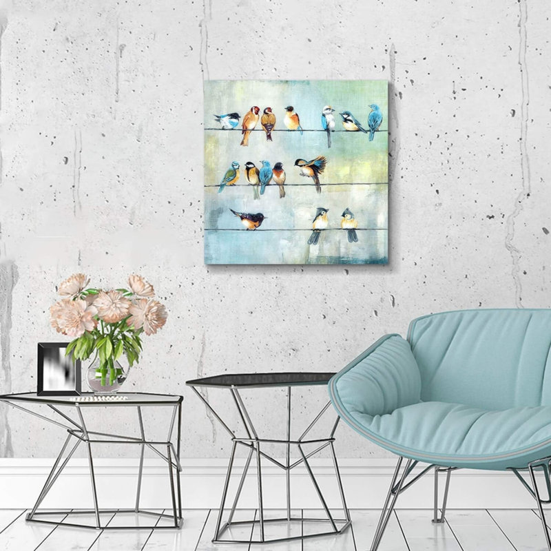 Art mural sur toile 16 "x 16"