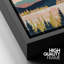 «Abstract Mountain Nature Scenery - Floater Frame», reproduction d'art sur toile-336844669-309820709