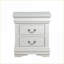Table de chevet 2 tiroirs Traditional