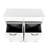 Laundry Cabinet With Removable Bags - Sort And Store Ease Wood 31.5 In. Depth White Easy Organization System 2 Made Of Particle Board 16.04 Width