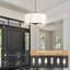 Lustre suspendu de style moderne à 6 lumières Elynore