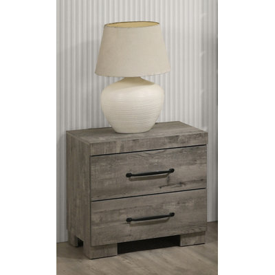 Table de chevet 2 tiroirs Dixon