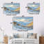 Ensemble de décorations murales Blue Atlas Mountains Landscape - Morocco-107200363-107200369