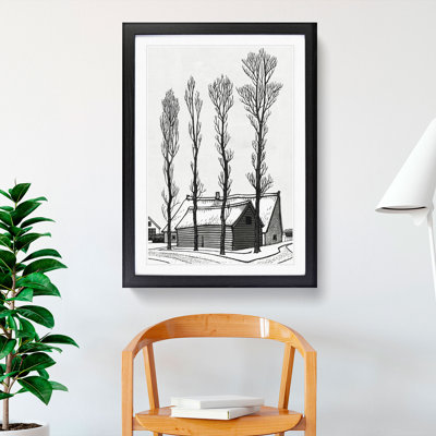 Winter by Julie De Graag - Picture Frame Painting