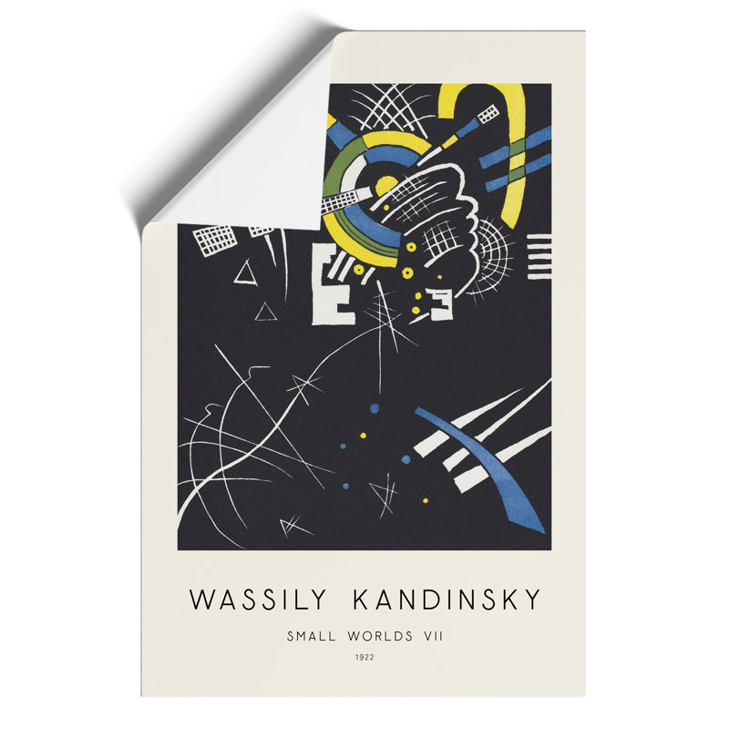 Small Worlds Vii Print by Wassily Kandinsky - Frameless Print, 30cm H x 21cm W x 0.1cm D