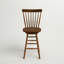 Tabouret de comptoir en bois massif de 24 po avec siège pivotant Knaack