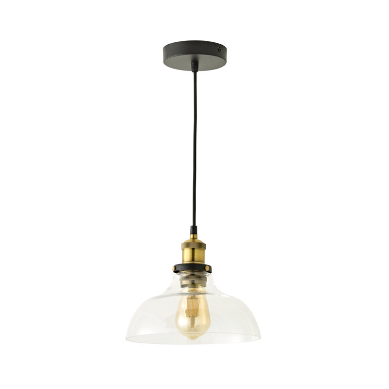 Hanson - Light Pendant, No, Clear Shade